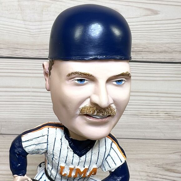 ERIC WEDGE Bobblehead LIMA LOCOS Baseball Catcher RARE 2003 SGA -Indians Manager - Picture 6 of 15